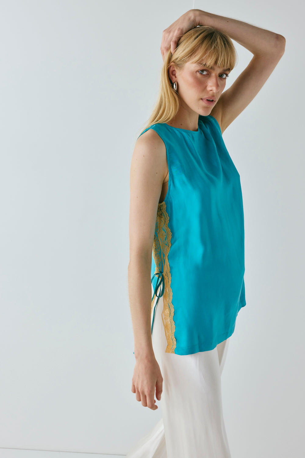 Kiara Top Teal