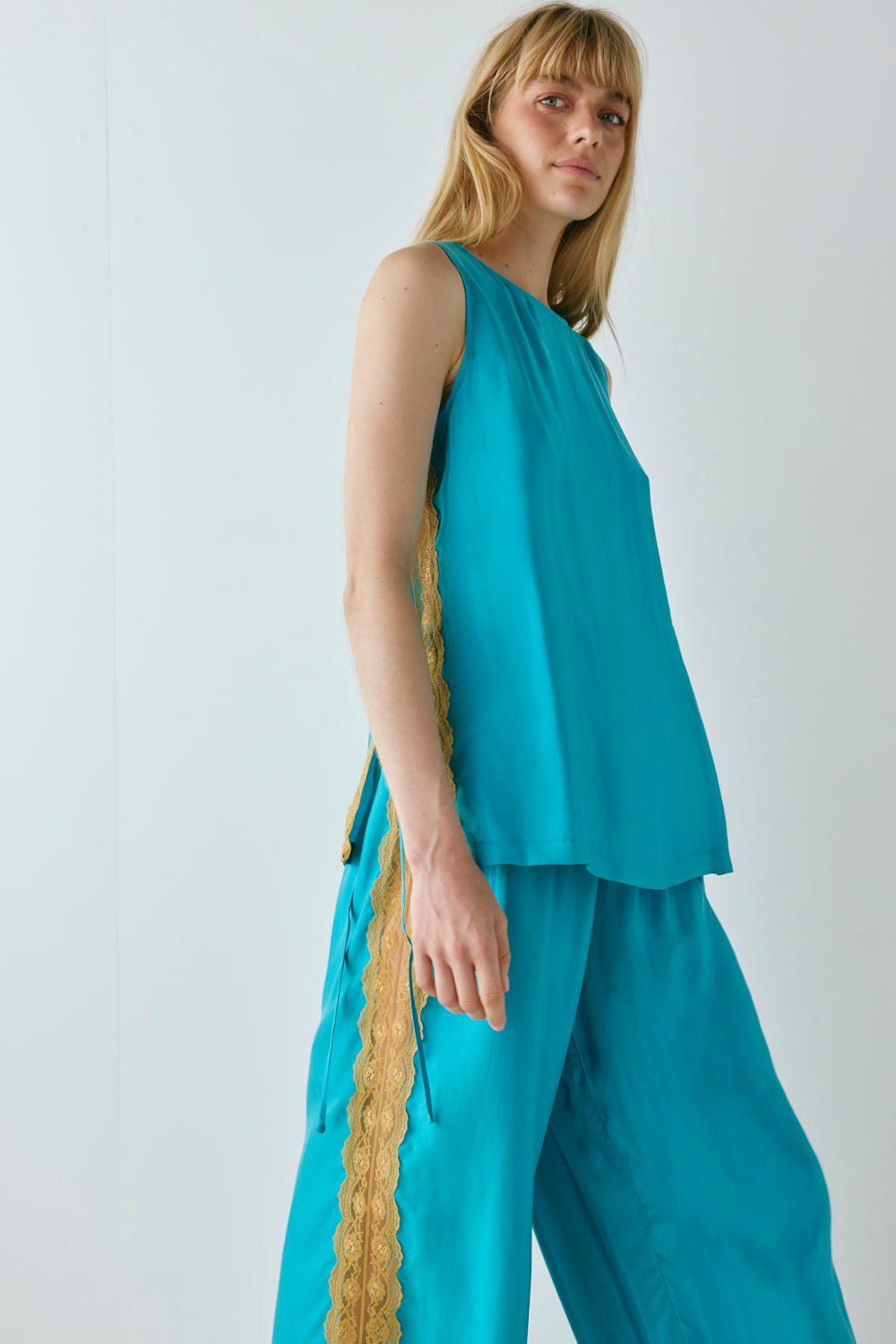 Kiara Top Teal