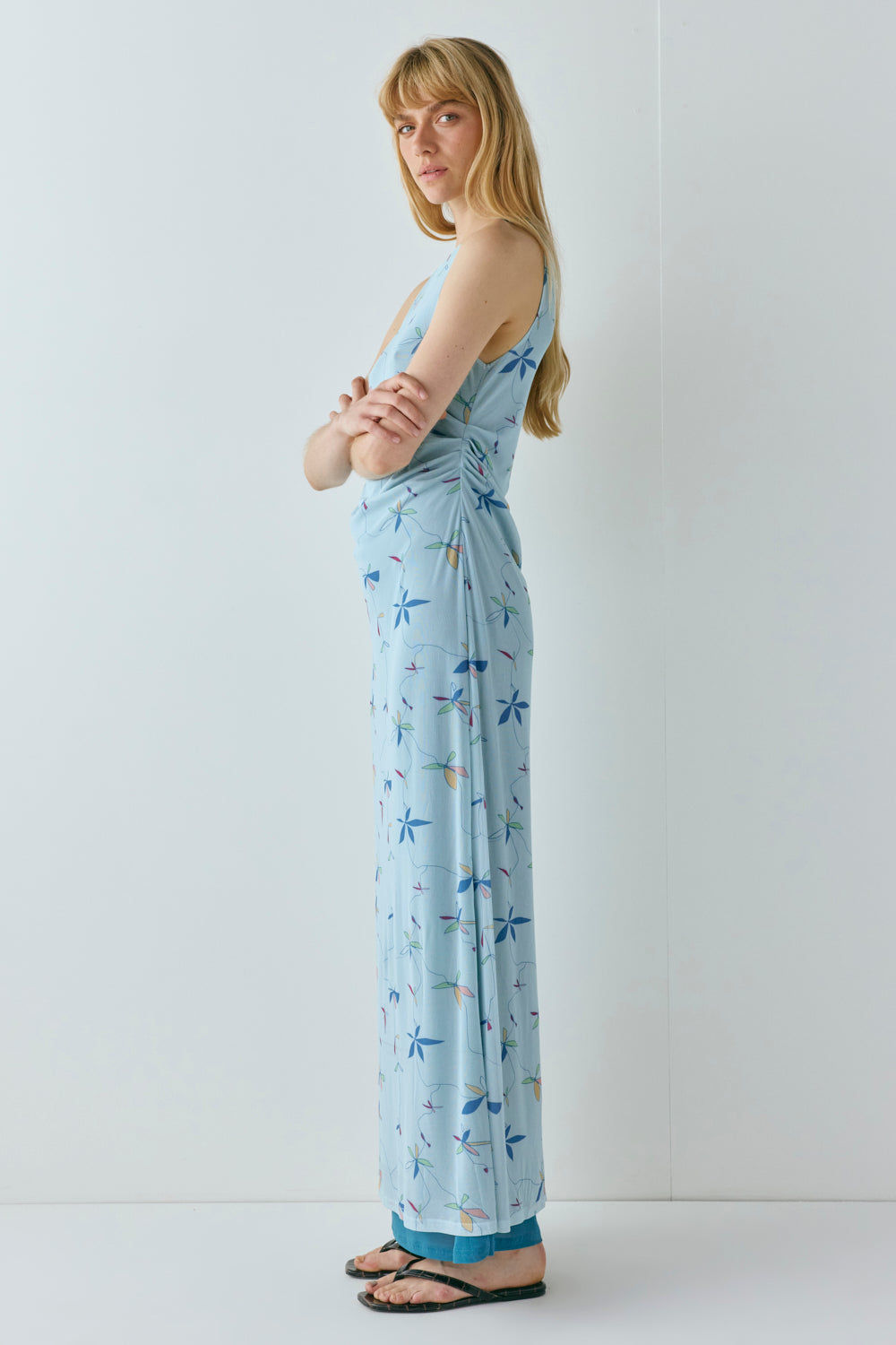 Fredrika Mesh Maxi Dress Sol