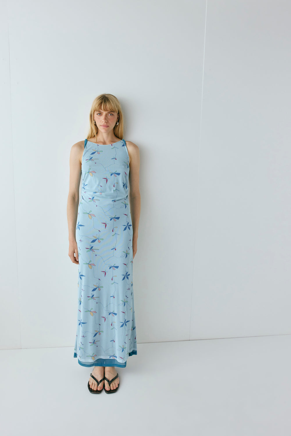 Fredrika Mesh Maxi Dress Sol