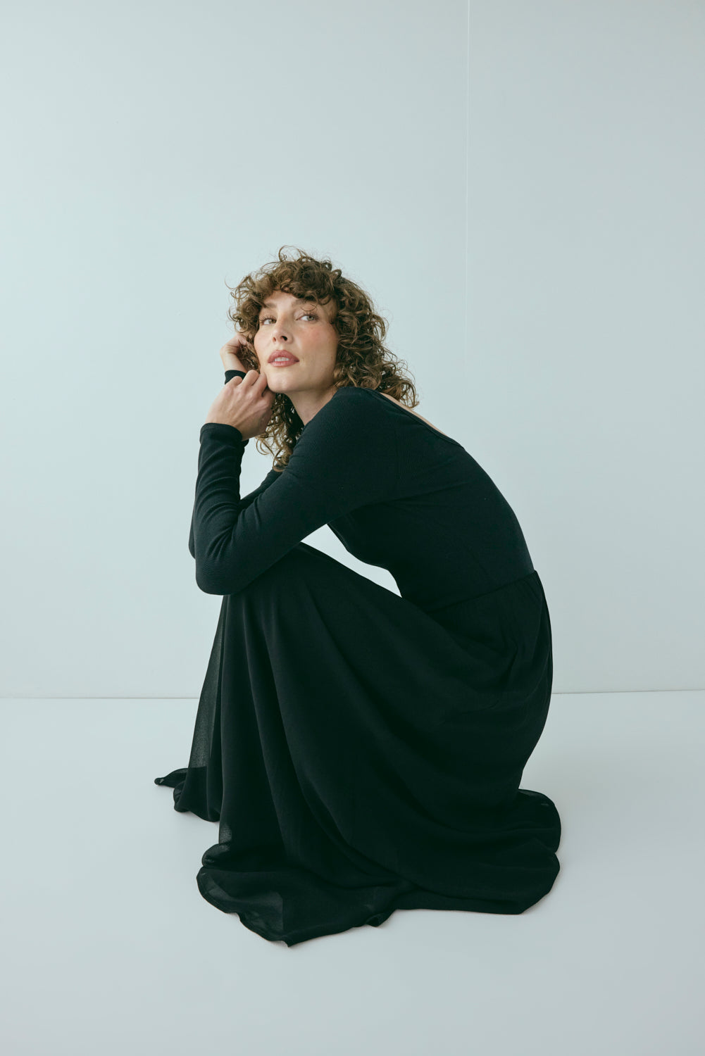Abbey Maxi Dress Black