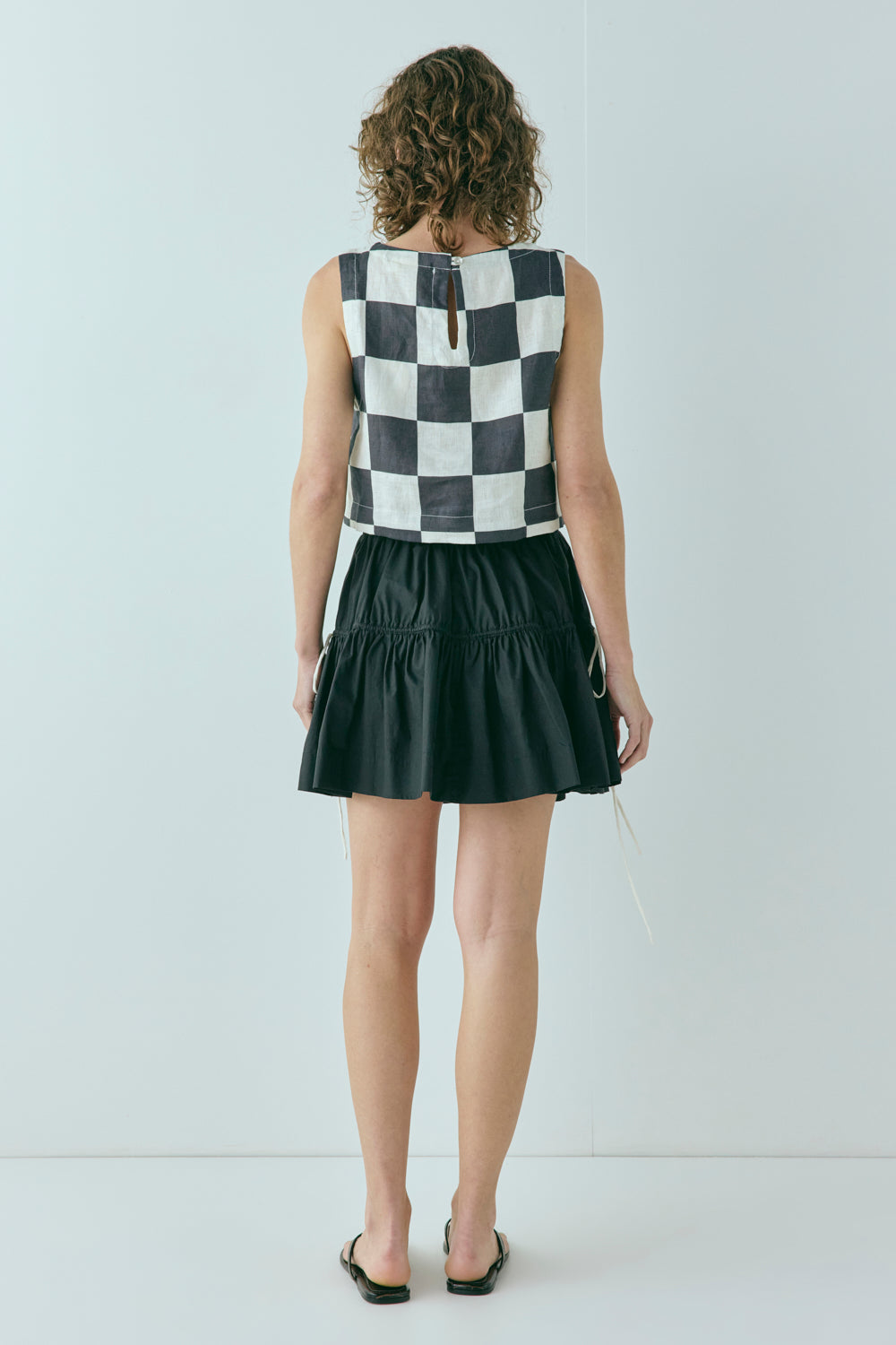Vada Mini Skirt Black