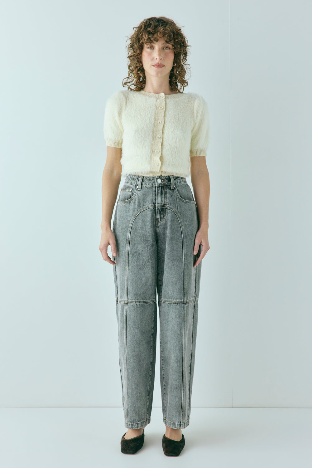 Tess Knit Top Cream
