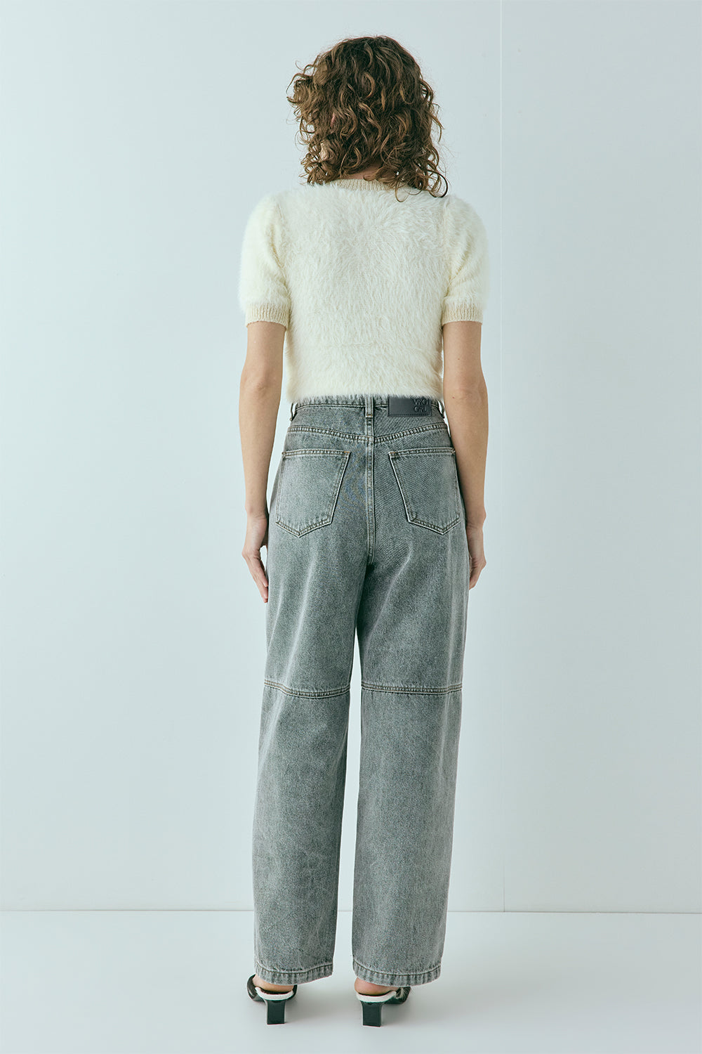 Zora Denim Jeans Washed Grey