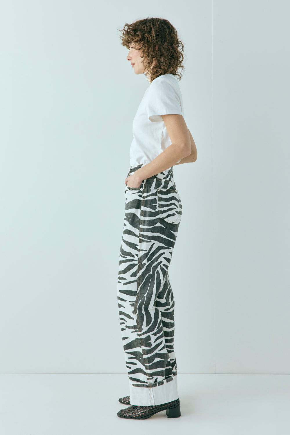 Manon Denim Jeans Zebra