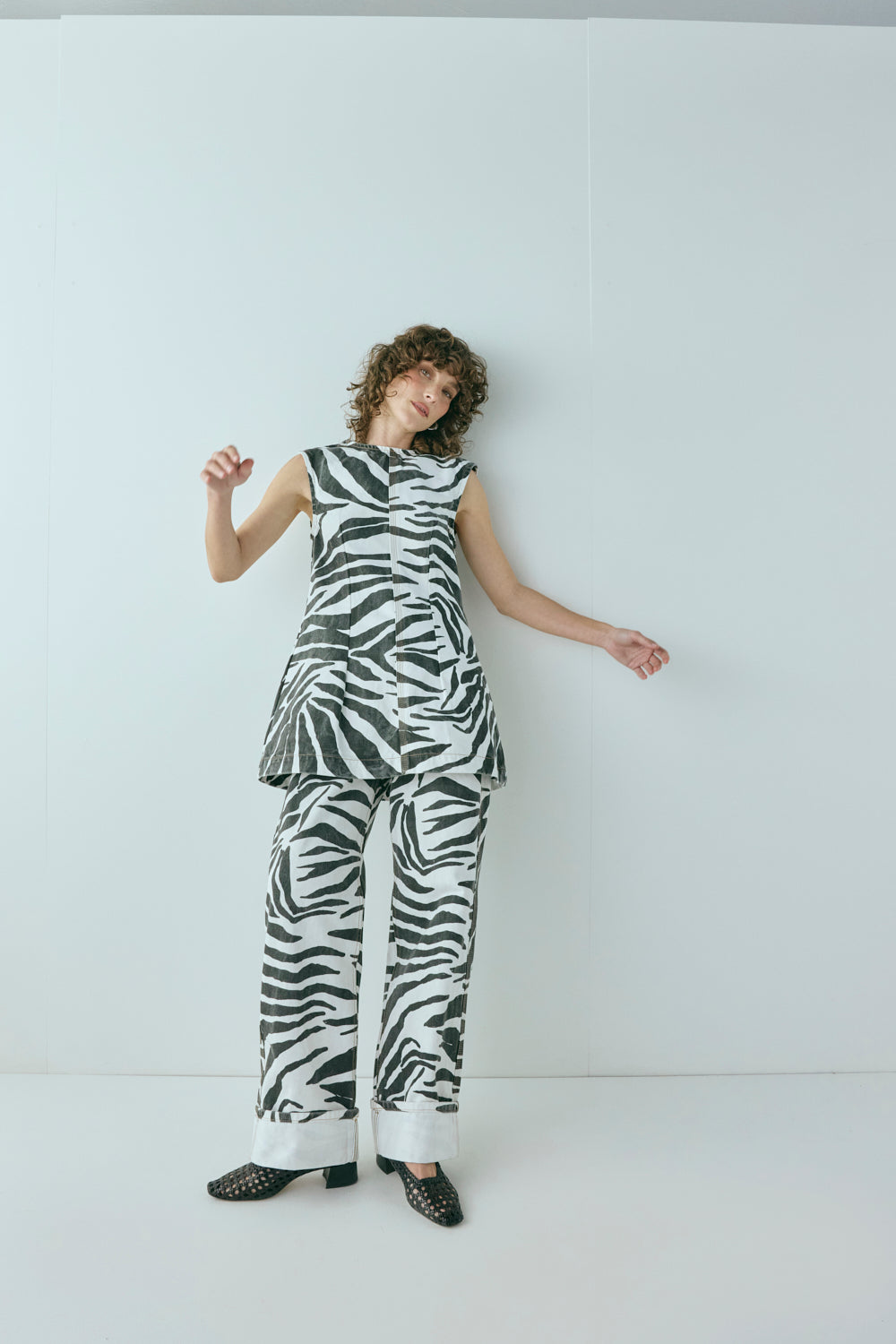 Manon Denim Jeans Zebra
