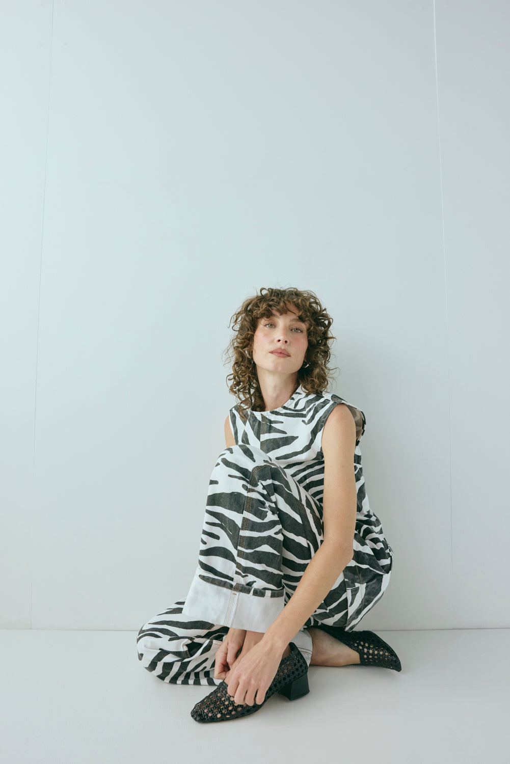 Manon Denim Jeans Zebra