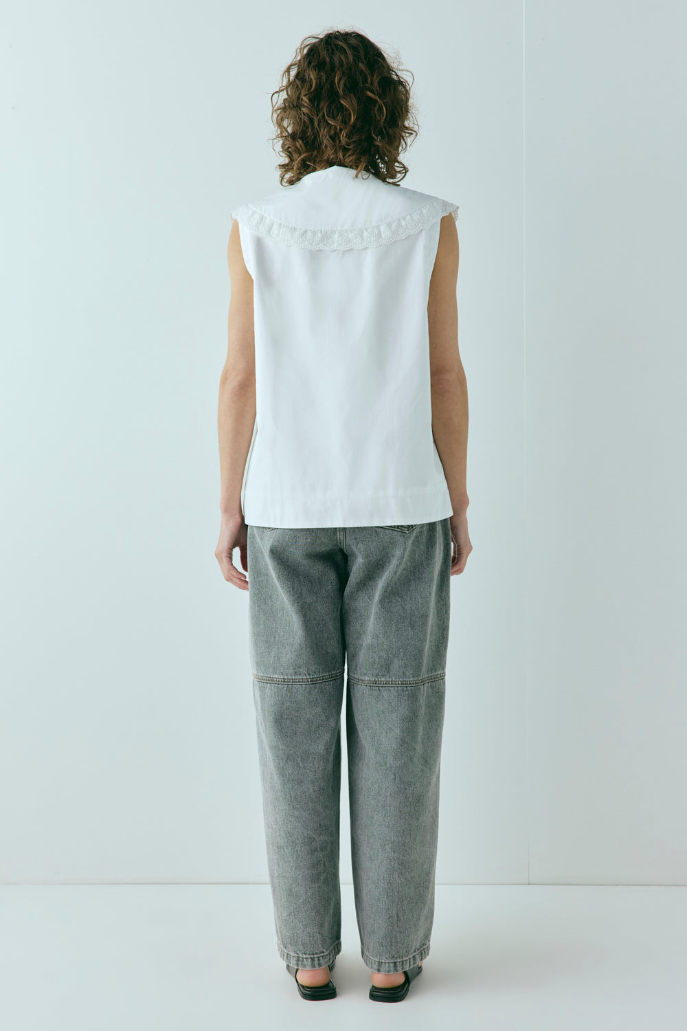 Mae Top White