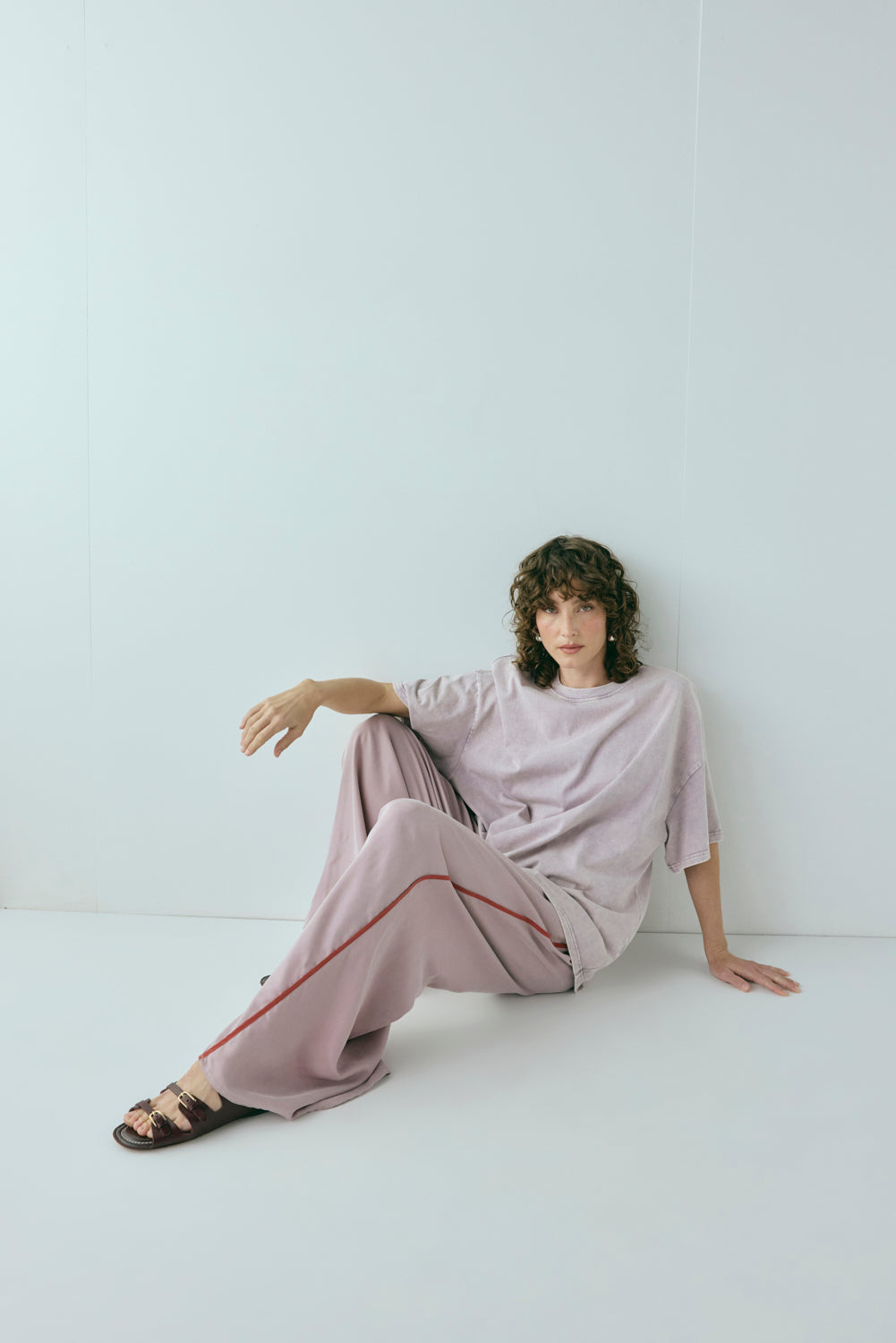 Willow Tee Chalk Mauve
