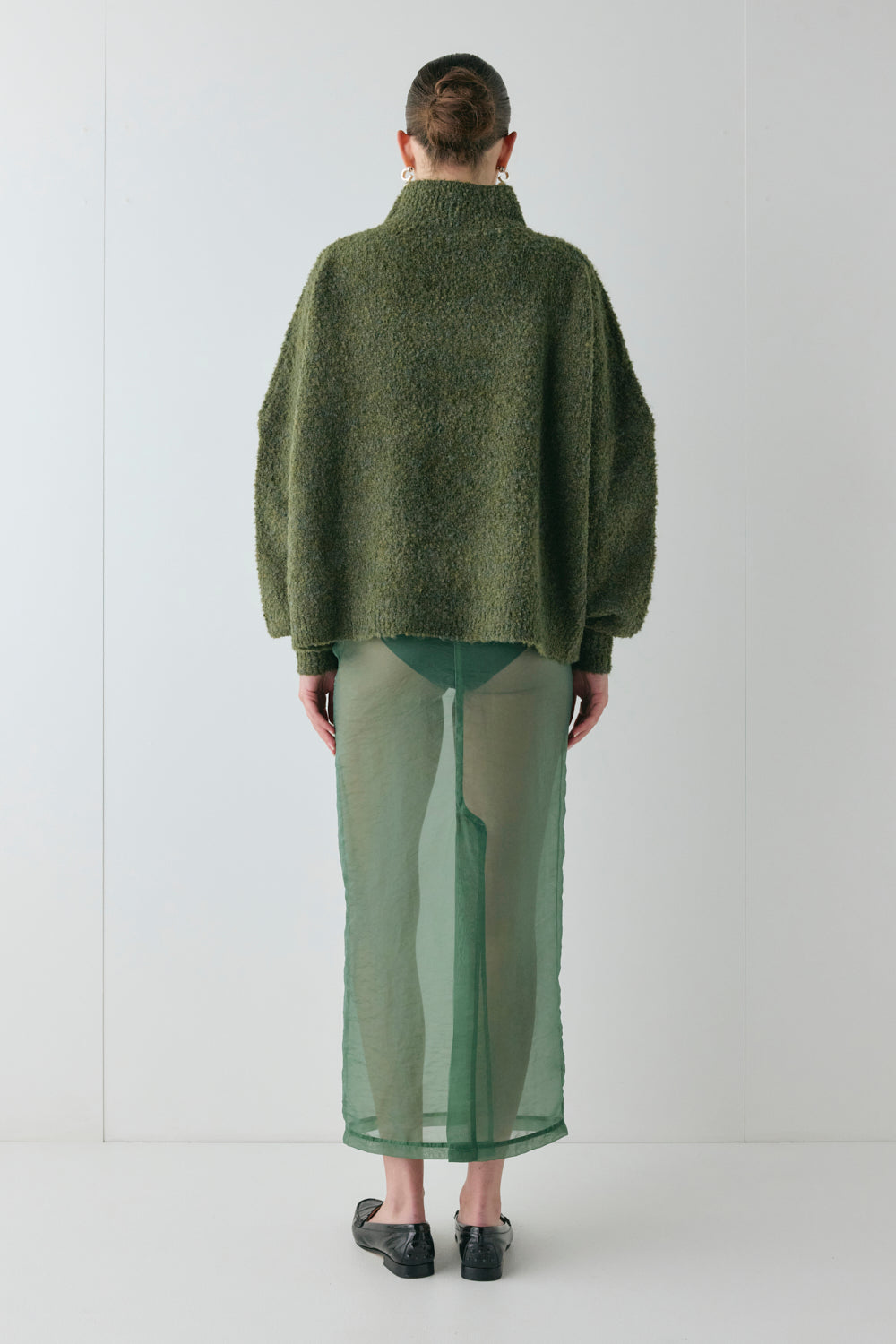 Yumi Knit Jumper Khaki