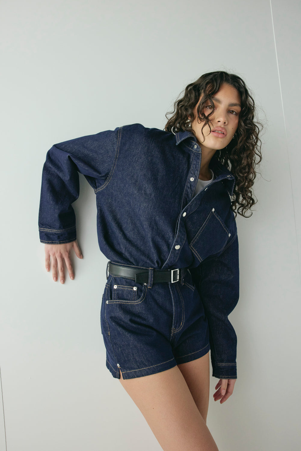 Jac Denim Utility Shirt Indigo