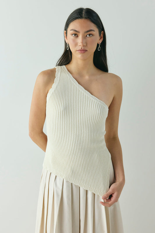 Joni Knit Top Cream
