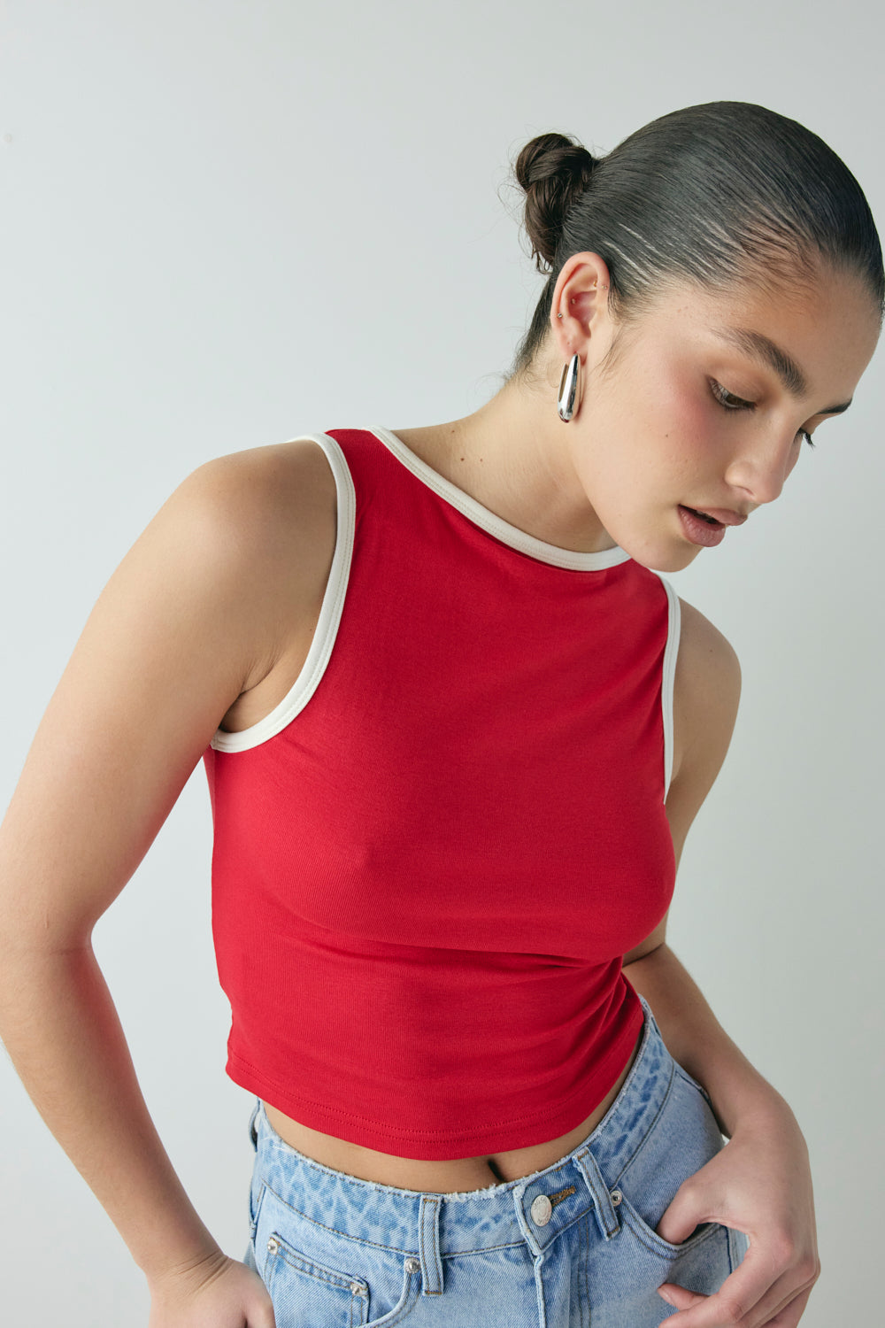 Paige Top Red