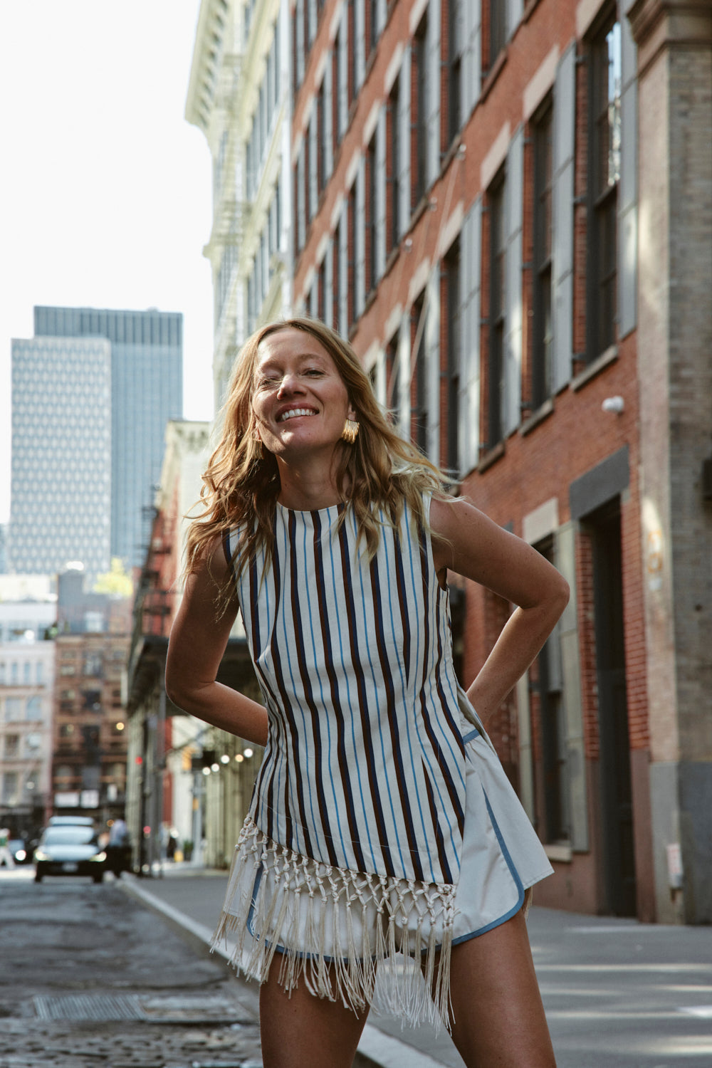 Marci Top Stripe
