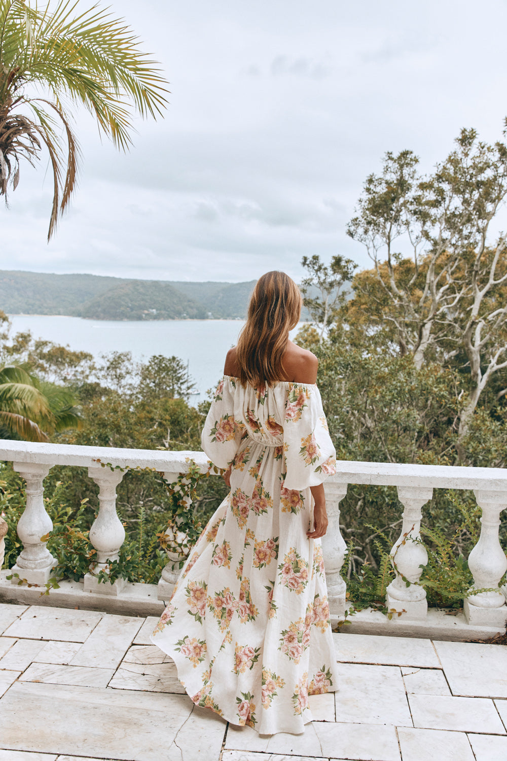 Inka Linen Maxi Dress Nouveaux