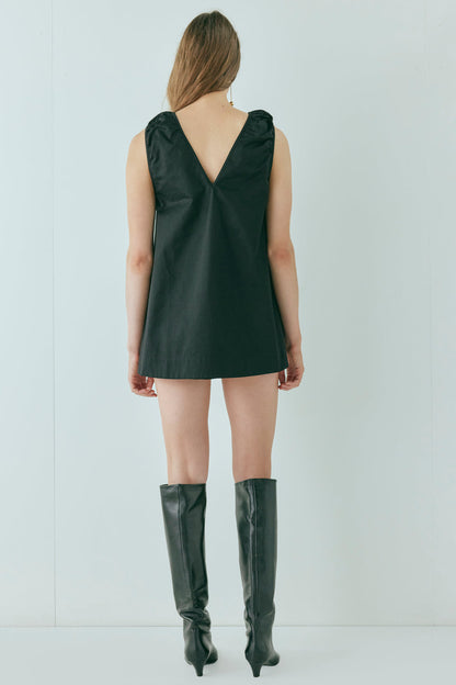 Fira Tunic Top Black