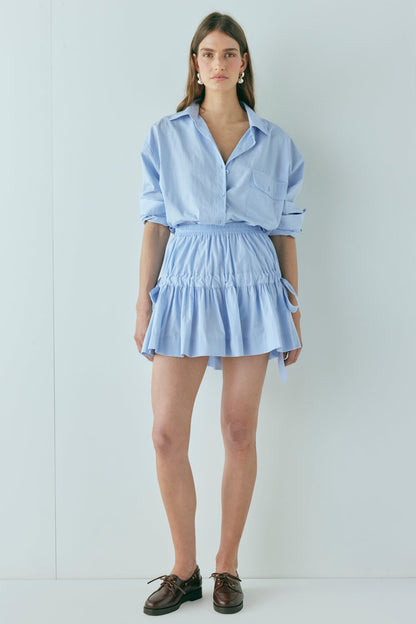 Lily Mini Skirt Sky