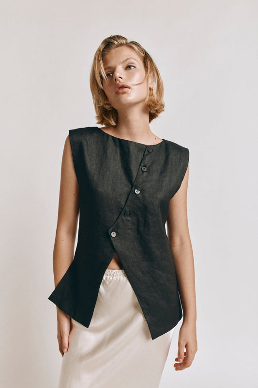 Aria Vest Black
