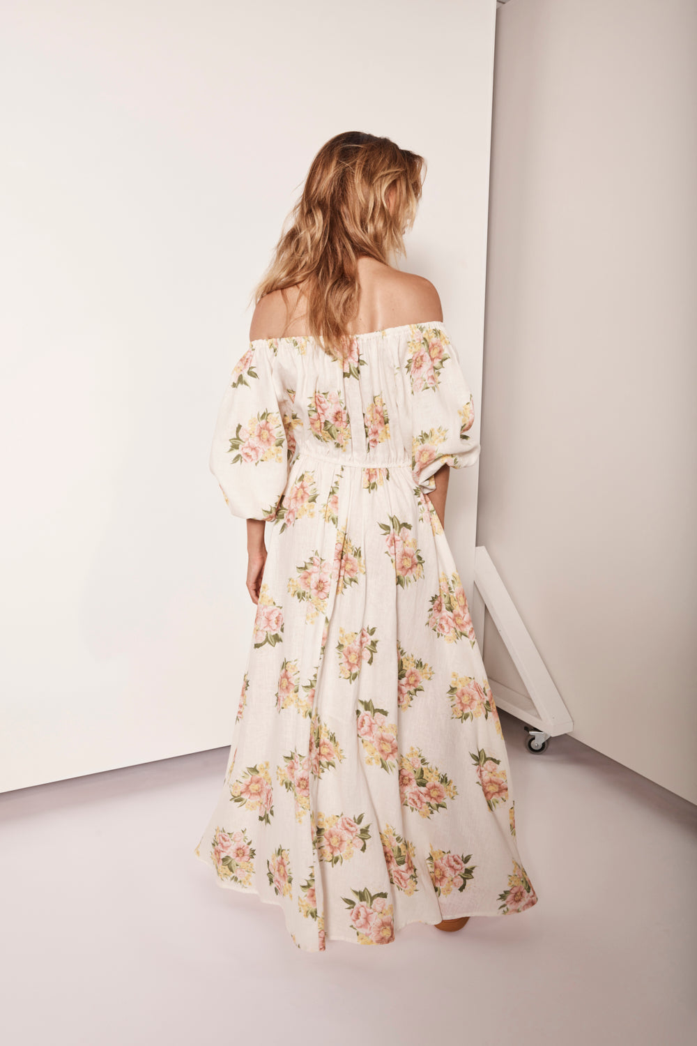 Inka Linen Maxi Dress Nouveaux