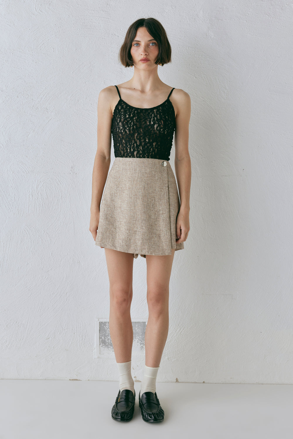 Cove Skort Wheat