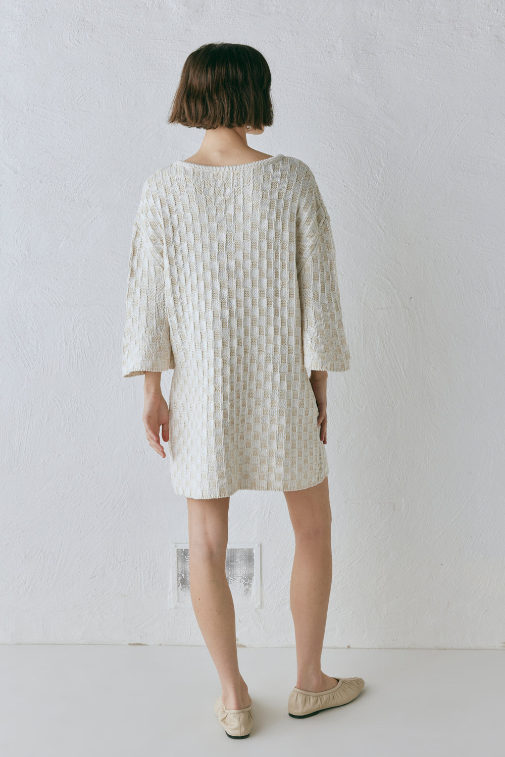 Pia Knit Tunic Cream