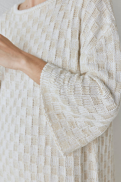Pia Knit Tunic Cream