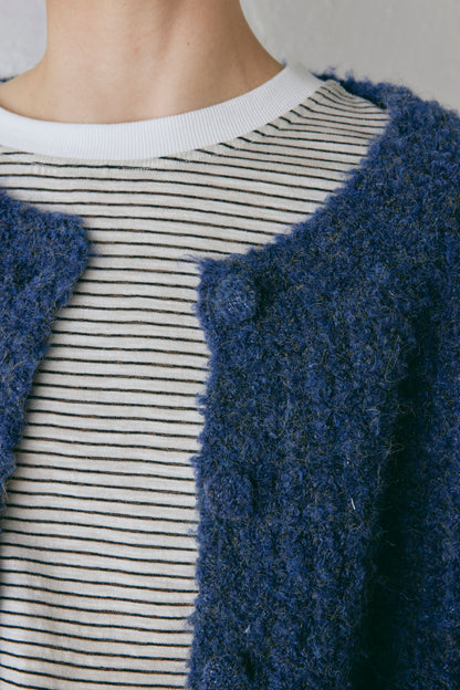 Lacy Knit Cardigan Marle