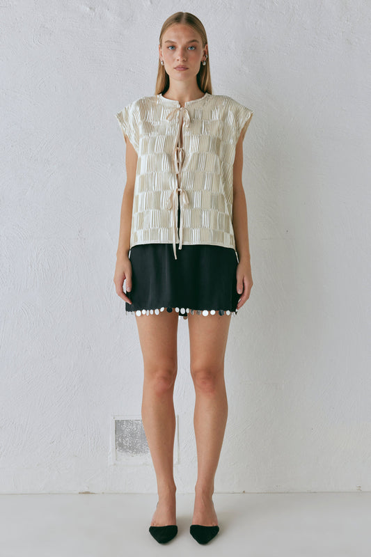 Enni Smock Top Cream