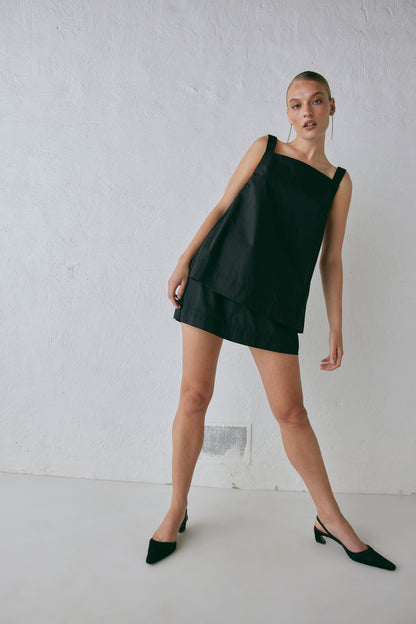 Elka Mini Skirt Black