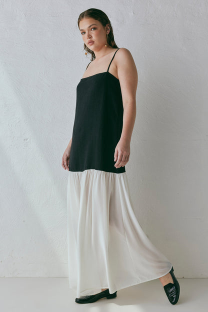 Nora Maxi Dress Noir