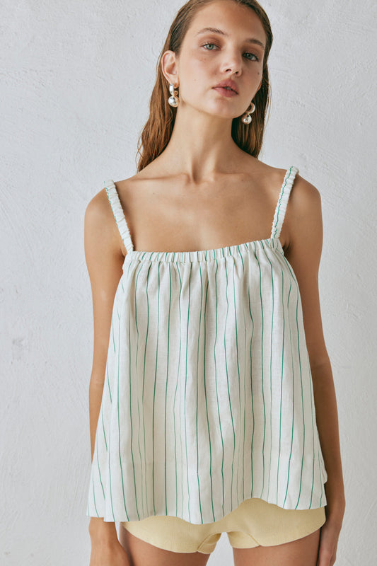 Etta Linen Top Stripe
