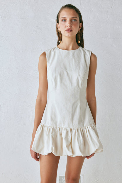 Vikki Mini Dress Cream
