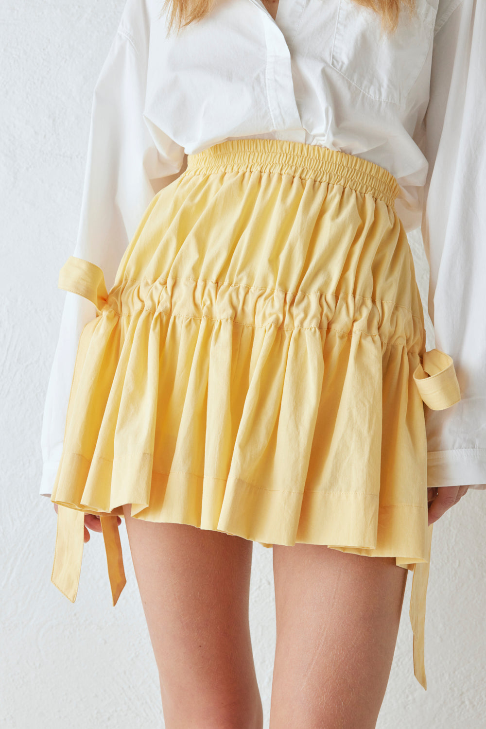 Lily Mini Skirt Yellow