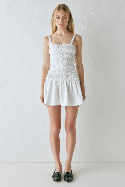 Gabi Mini Dress White