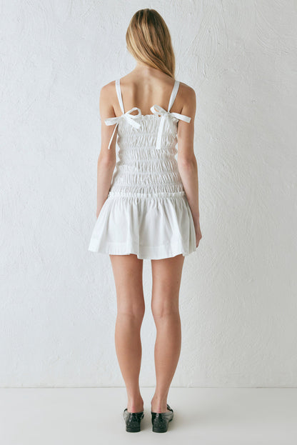 Gabi Mini Dress White