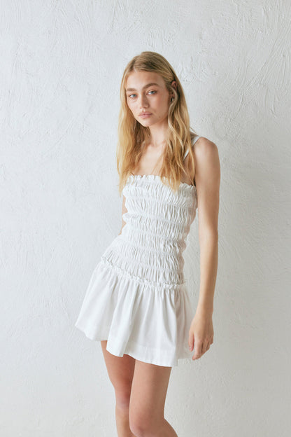 Gabi Mini Dress White