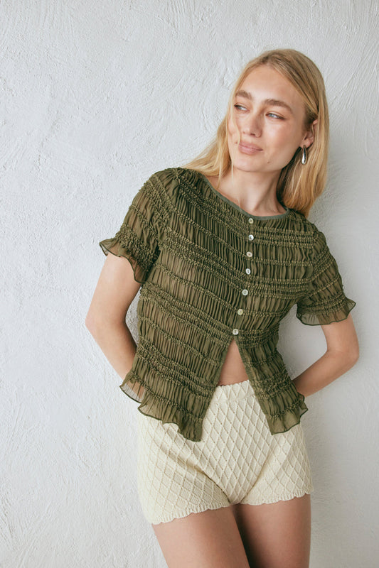 Sofia Top Khaki