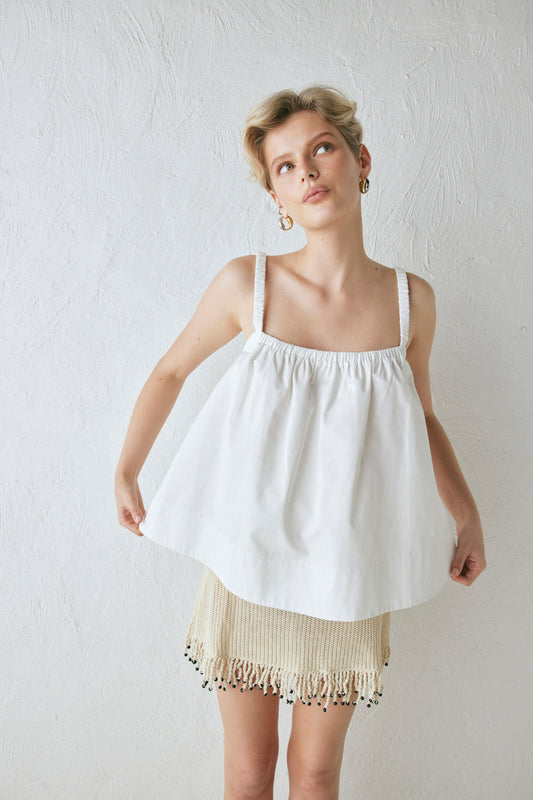 Etta Top White