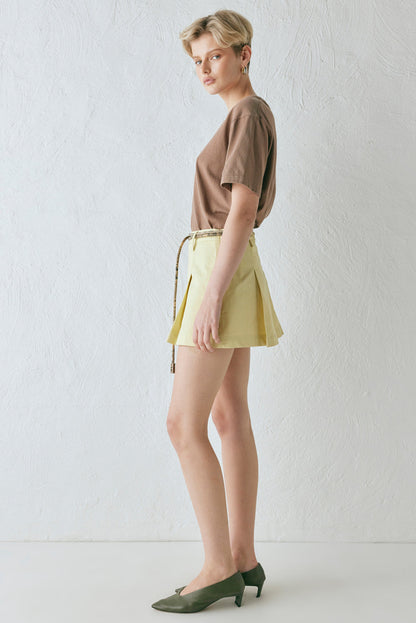 Dom Mini Skirt Butter