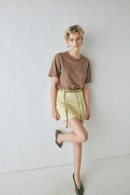 Dom Mini Skirt Butter