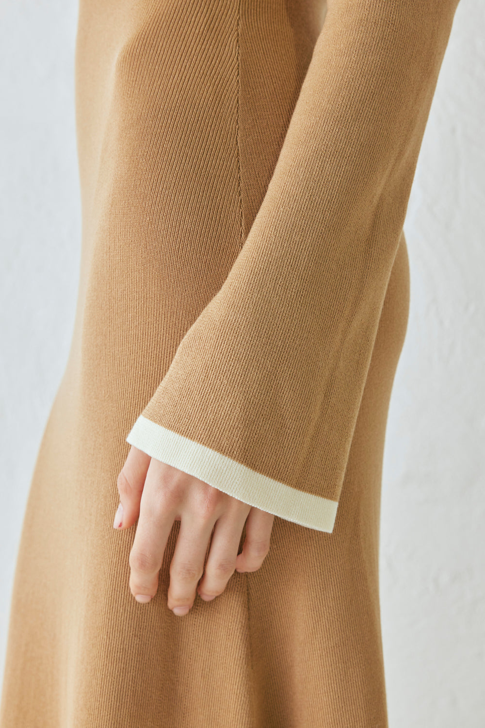 Marlee Knit Maxi Dress Tan