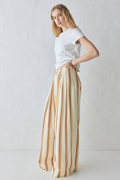 Luca Linen Pants Stripe