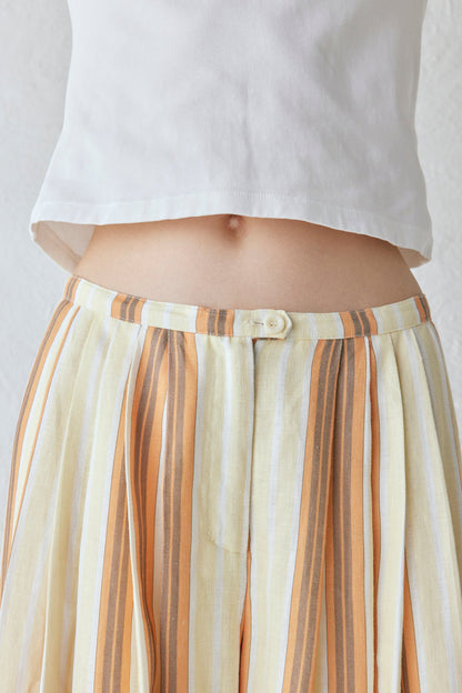 Luca Linen Pants Stripe