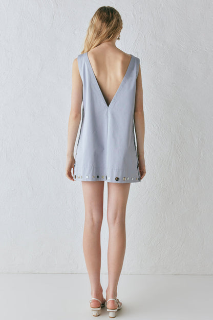 Alek Mini Dress Powder