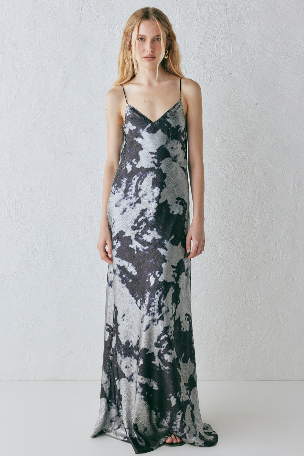 Ida Maxi Dress Silver