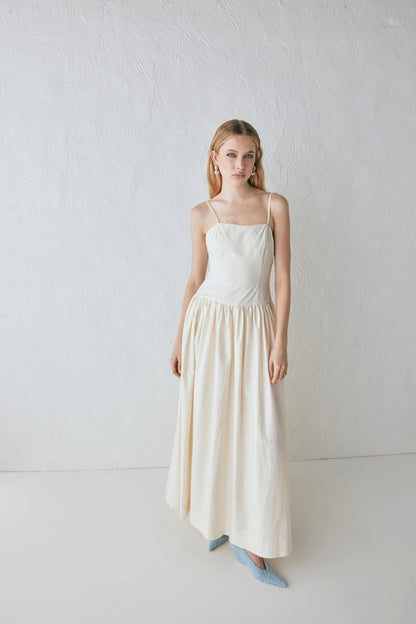 Sloane Maxi Dress Cream