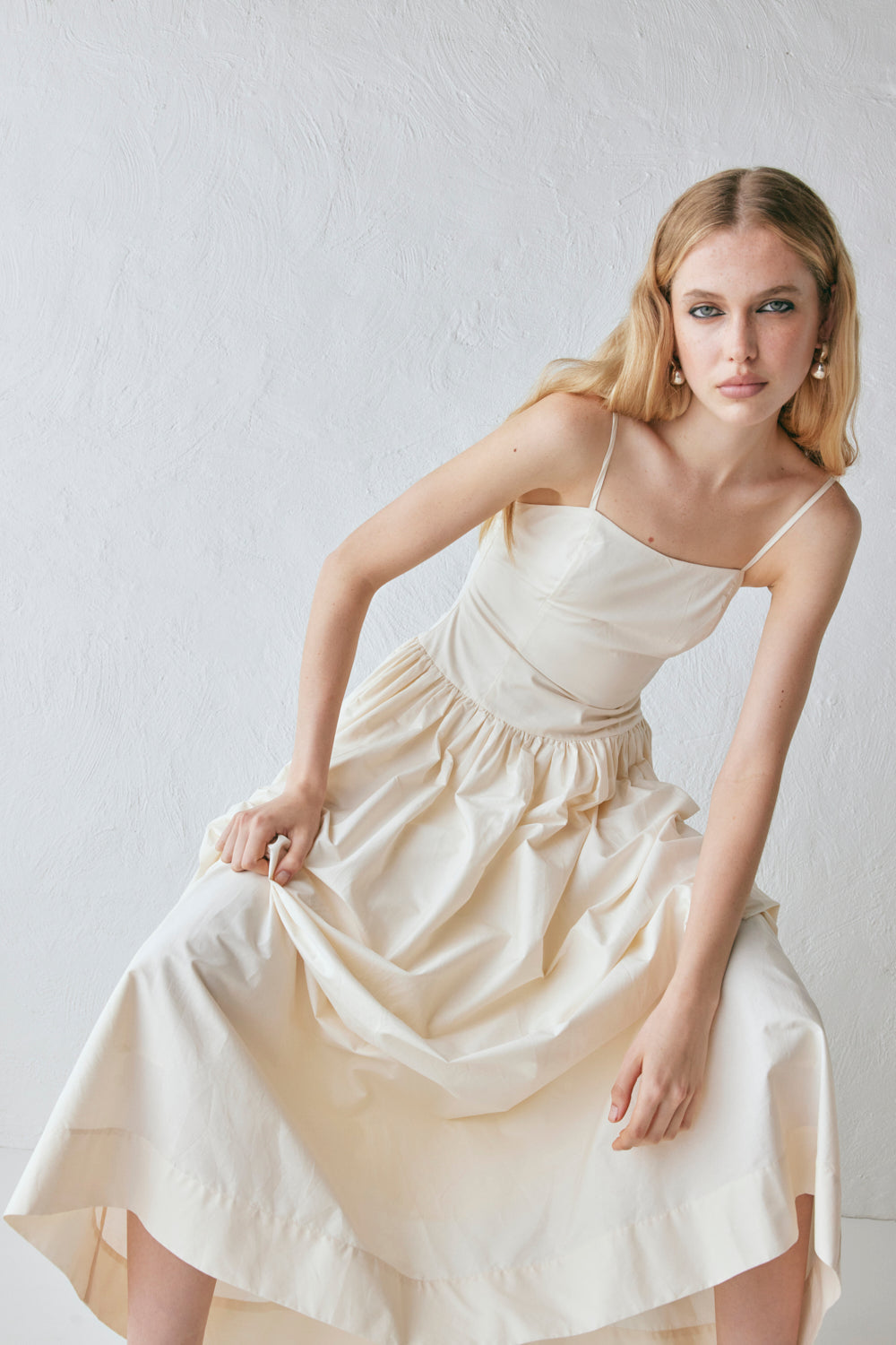 Sloane Maxi Dress Cream