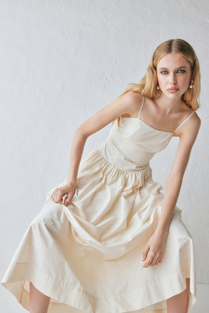 Sloane Maxi Dress Cream
