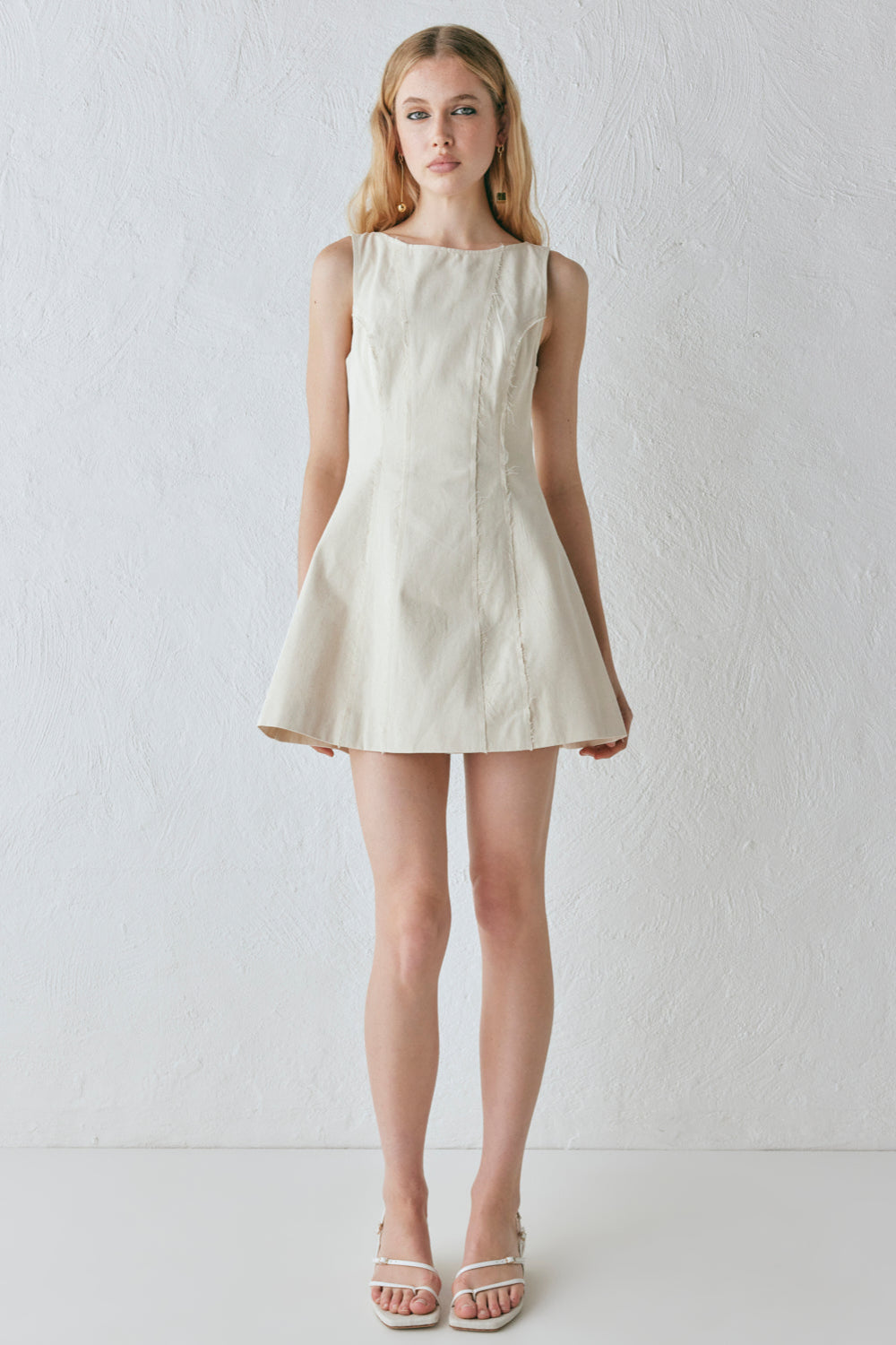 Chloe Mini Dress Oat