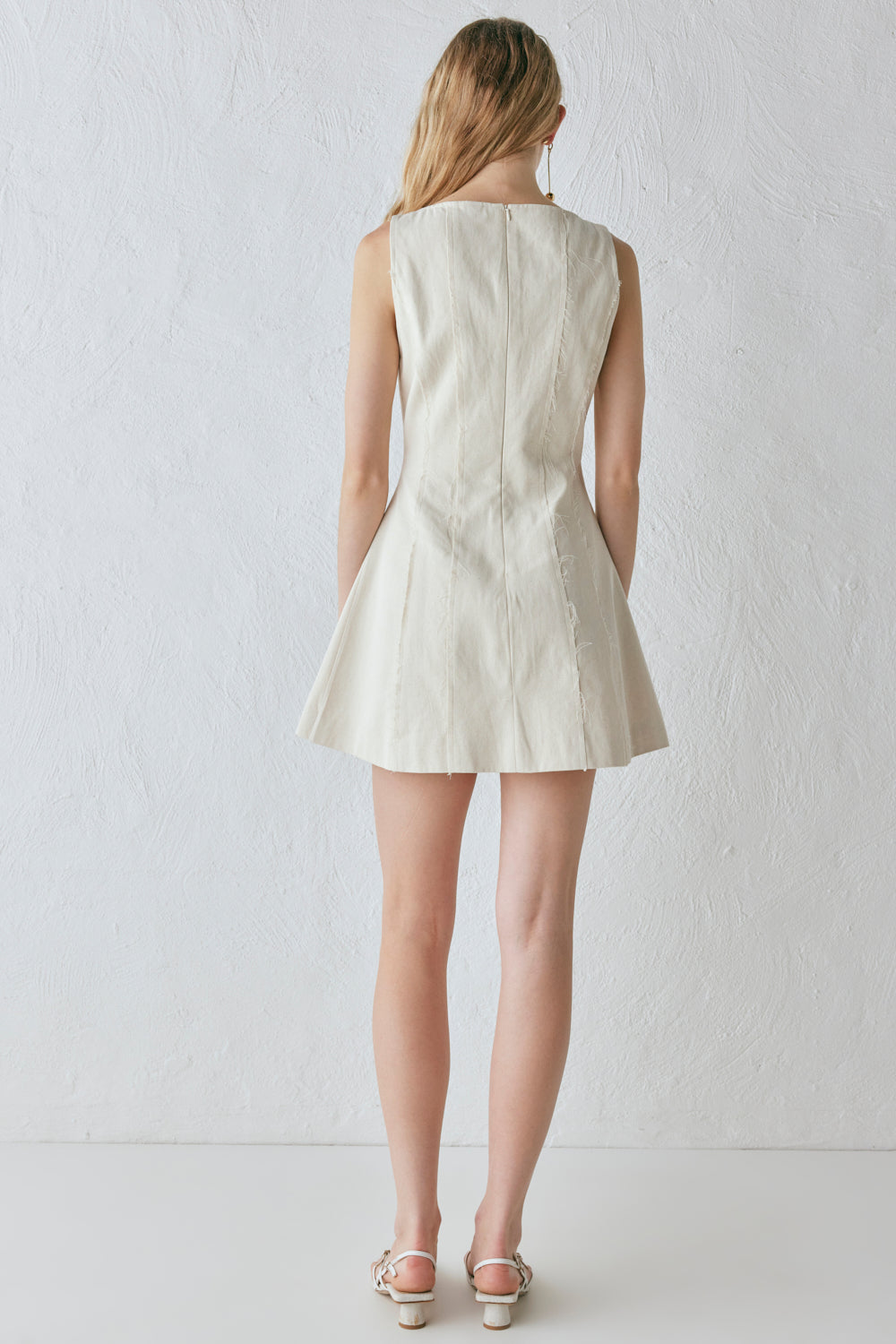 Chloe Mini Dress Oat